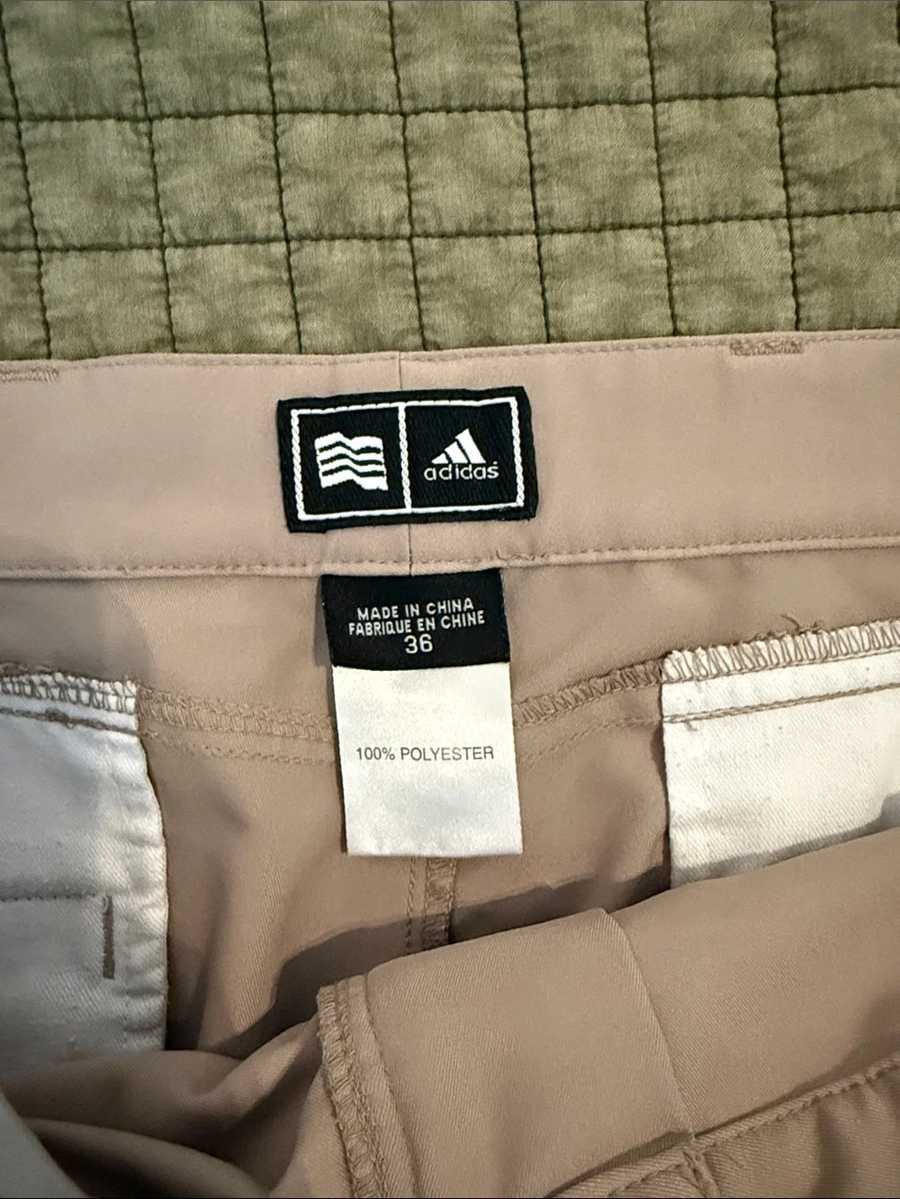 adidas Men's golf Shorts in Light Beige
